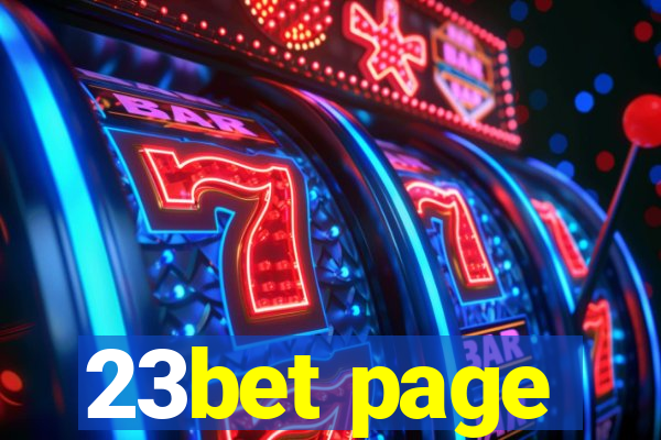 23bet page